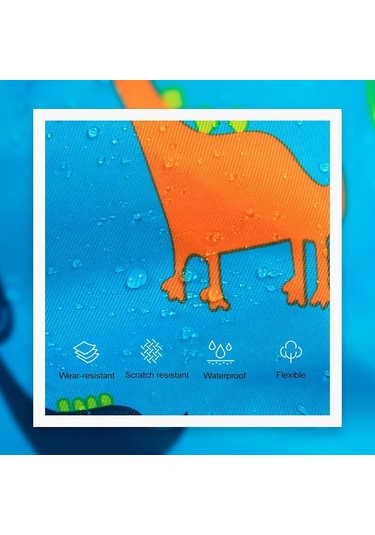 Islak Ve Kuru Ayırma Su Geçirmez Bağcıklı Omuz Plaj Yüzme Çantası Çocuklar İçin Gri L Çok Renkli