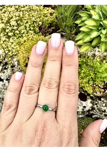 Elana Doğal Kristoprazlı Yüzük 151024255 Yeşil