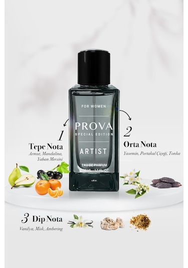Prova Special Edition Artist Çiçeksi Koku EDP Kadın Parfümü 50 ML