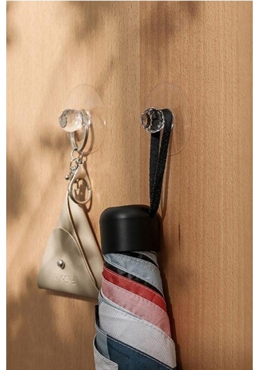 6 Lı Kristal Çekmece Kulbu Şeffaf Beyaz