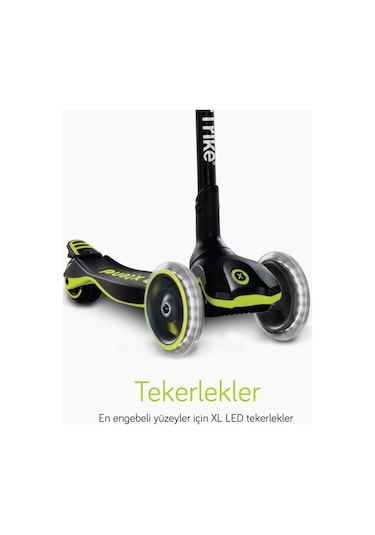 Smartrike Xtend Büyüyebilen Ride On Scooter 12 Ay - 12 Yaş Yeşil