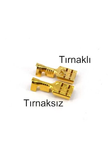 1000 Adet 2,8mm Dişi Fiş Tırnaksız Terminal Kablo Ucu Sf1/2d