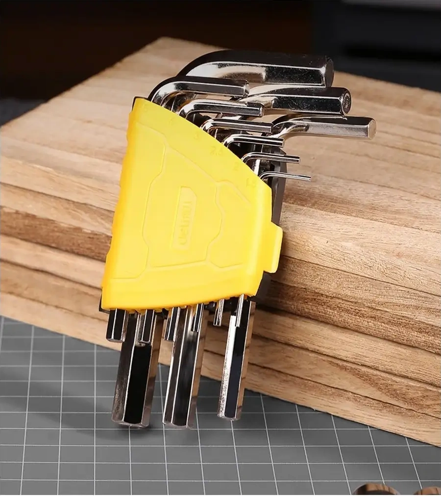 Delitools 1,5-10mm Cr-v Altıgen Anahtar Seti 34303413