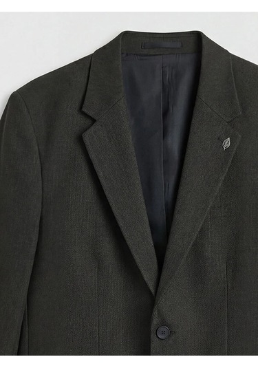 Lc Waikiki Yeşil Standart Kalıp Erkek Blazer Ceket
