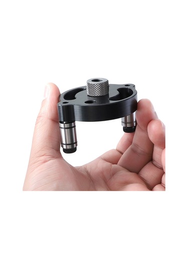 Leezsing Ahşap İşçiliği Delme Lokatörü, Ahşap Birleştirme İçin Yuvarlak Çivili Merkez Delici, 9 Adet Paslanmaz Çelik Matkap Kolu Seti, Dıy Araç