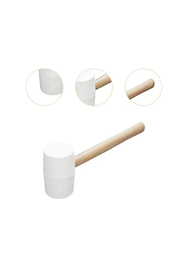 Pazly Yapı Tokmak Suntek Kauçuk Dekor Çekiç Başlığı 810-gr Dv