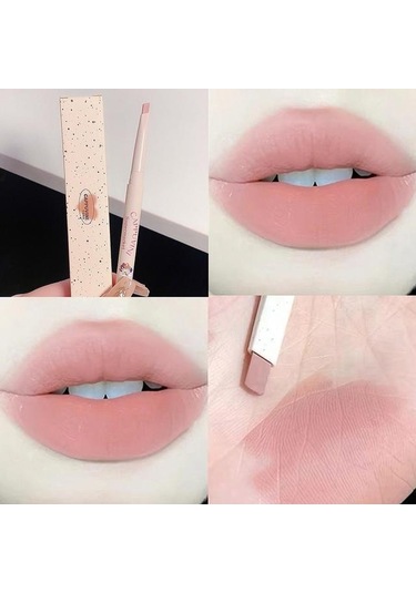 Süt Mat Pürüzsüz 3D Dudak Kalemi 07