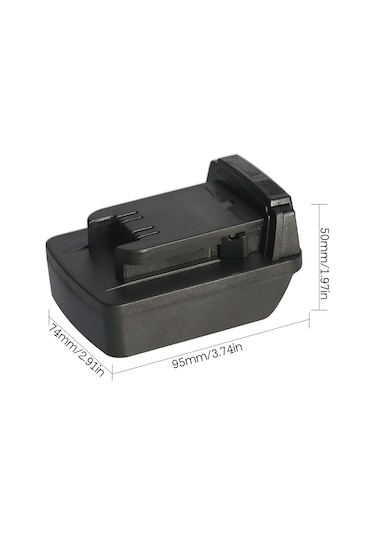 Teltree 18v-20v Lityum Pil Adaptörü - Dewalt, Milwaukee, Makita Ve Diğer Markalar İçin Uyumlu Çevirici