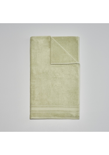 Linens Soft Pamuk Banyo Havlusu Yeşil 85 x 150 CM