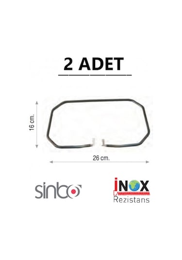 Sinbo Uyumlu Tost Makinası Rezistansı 115V 1000Watt