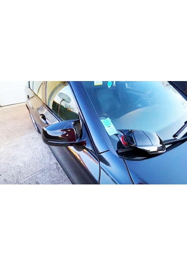 Koto Bmw F10 2010-2013 Makyajsız Kasa Için Batman Yarasa Ayna Kap (145258410)