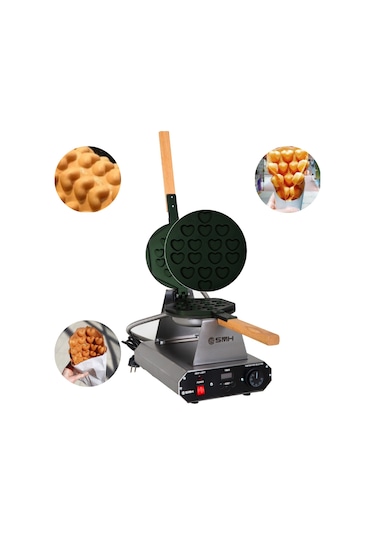 Smh Kalpli (Heart Shape) Bubble Waffle Makinesi
