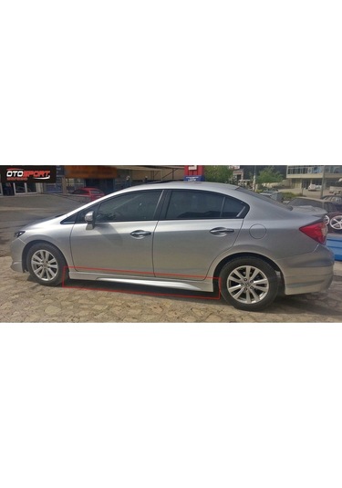 Honda Civic Fb7 Marşpiyel Sağ Sol Takım Fiberglass Boyasız