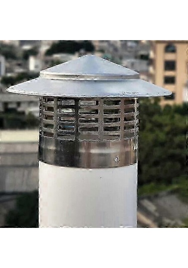 Paslanmaz Çelik Baca Kapağı Yağmur Başlığı Soba Boruları İçin Paslanmaz Çelik Izgara - İyi 75 Mm Diğer