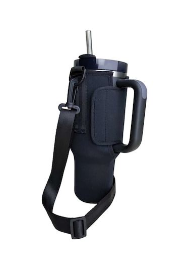 Stanley Quencher Pipetli Kulplu 1,18 Lt. Uyumlu Omuz Askılı Neopren Termos Koruma Kılıfı