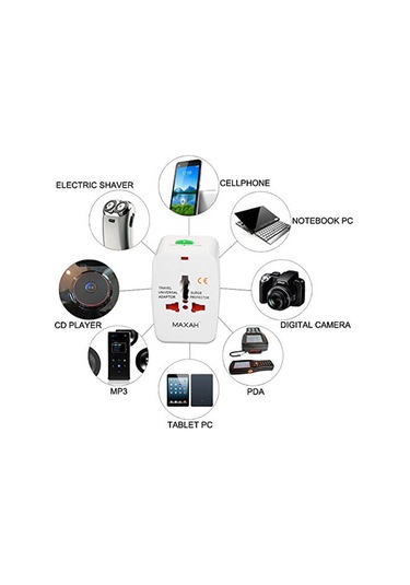 Unıversal Fiş Priz Çevirici Adaptör Dönüştürücü