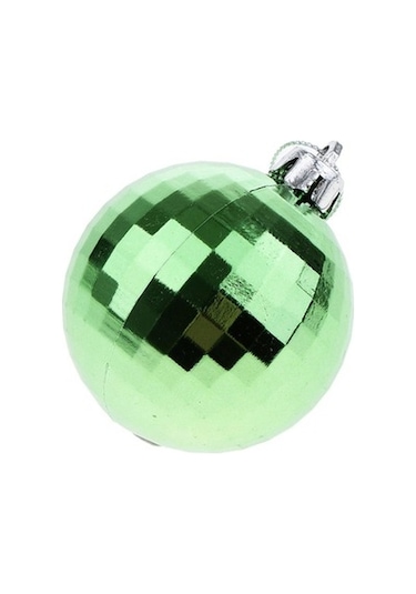 Lijinxu 6 Adet Set Noel Ayna Topları Süsler Noel Ağacı Asılı