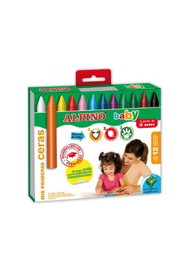 Alpino Baby 12 Renk Mum Boya