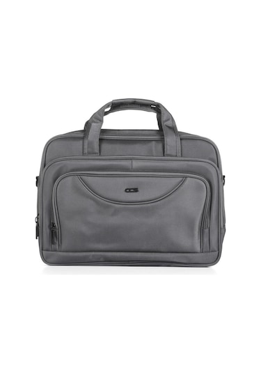 Ççs 71384 Çapraz Omuz Askılı Evrak Çantası-gri Gri
