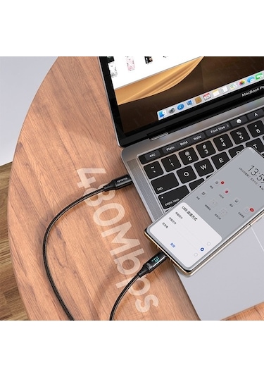 Mcdodo Ca-1100 Type-C To Type-C Ekranlı Data Şarj Kablosu-1.2M