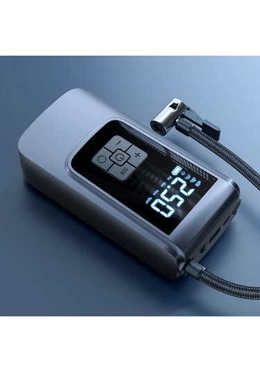 Dashanshop Kablosuz Portatif Hava Kompresörü 150psı Usb Şarjlı Bisiklet Araç Lastik İnflator