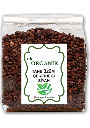 Nk Organik Siyah Üzüm Çekirdeği 50 Gr