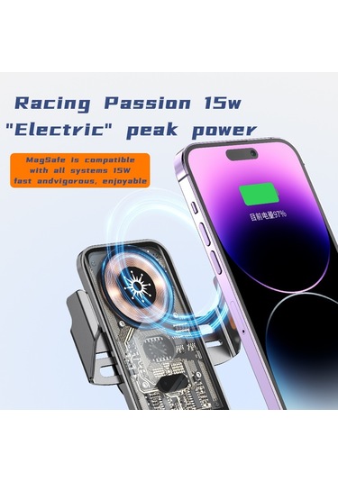 Butu C11 15w Kablosuz Şarj Cihazı Mavi