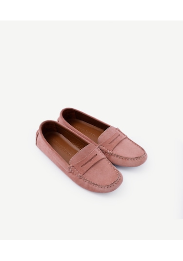 Yargıcı Yumuşak Deri Loafer 25ykay4070x 040 Pembe