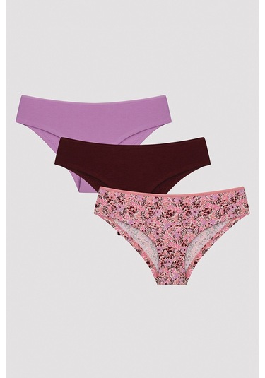 Penti Lila Dream 3lü Hipster Külot Çok Renkli