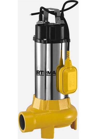 Nalburkent Rtrmax Rtm843 Foseptik Dalgıç Pompası Bıçaklı 1,5kw/2hp 12 Mt