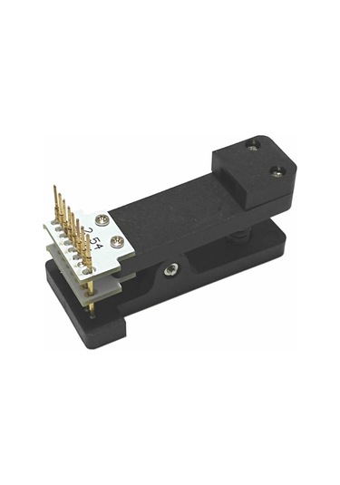 8 Pin Programlama Aparatı 2.54mm Pogo Pin Yaylı Mandal Klips Seri Üretim Entegre Hızlı Prog.