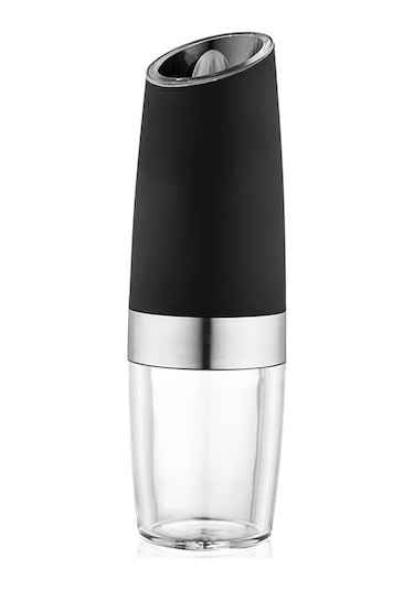 Geeroyoo Pilli Baharat Değirmeni - Otomatik Led Aydınlatmalı, Ayarlanabilir Elektrikli Tuz & Karabiber Öğütücü Diğer