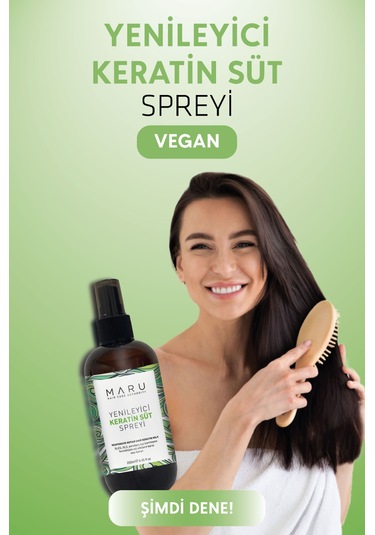 Maru Doğal Dalga Sağlayansaç Şekillendirici Vegan Spreyi 250 Ml