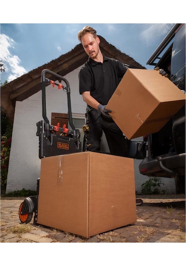 Black+Decker Bh206 55/120Kg Çok Fonksiyonlu Katlanır El Arabası (545287037)