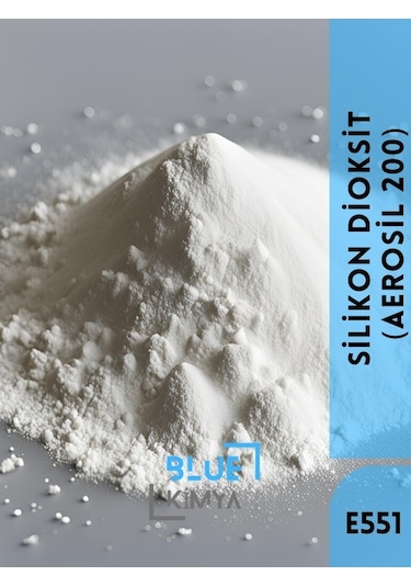 Blue Kimya Silikon Dioksit E551 1 KG