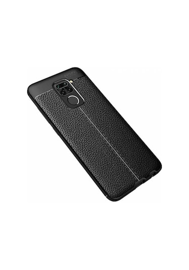 Xiaomi Redmi Note 9 Kılıf Zore Niss Deri Desenli Silikon Kılıf