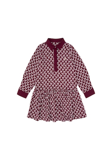 U.s. Polo Assn. Kız Çocuk Plum Elbise Dokuma 50317641-vr177 New Plum