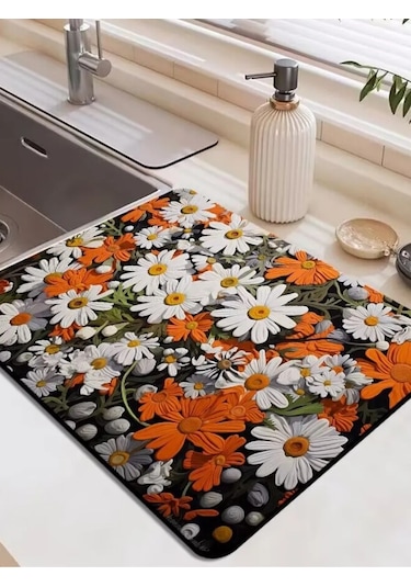 Todıklevakına Emici Bulaşık Kurutma Paspası 286429807 Siyah