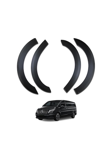 Mercedes V Class Ferrous Çamurluk Koruma Dodik Seti 8 Parça 2019 Ve Üstü