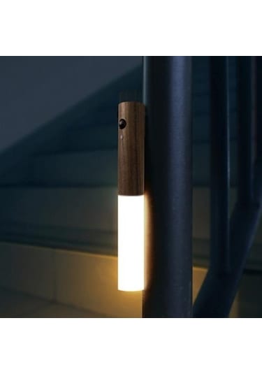 Coofbe Şarjlı Taşınabilir Sensörlü Hareket Sensörlü Led Gece Lambası Masa Duvar Lambası Kamp Lambası 001