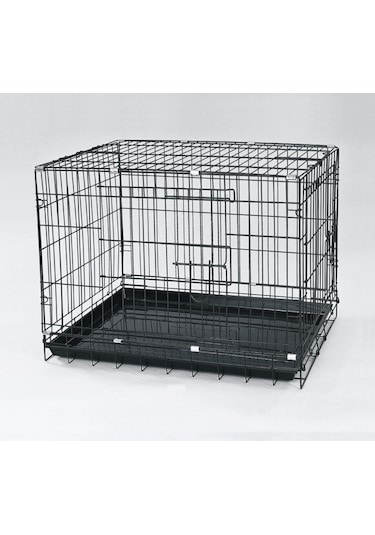 Dayang Köpek Kafesi Siyah 78x48x55