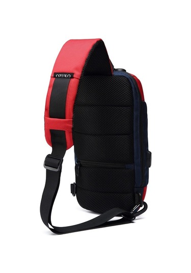 Ozuko Kamp Yürüyüş Açık Hava Erkek Omuz Çantası - Kırmızı