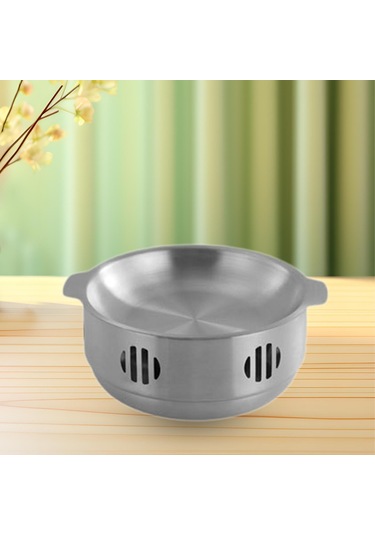 Homyl Isınma Stavat Daha Sıcak Japon Shabu Tenceresi Gümüş