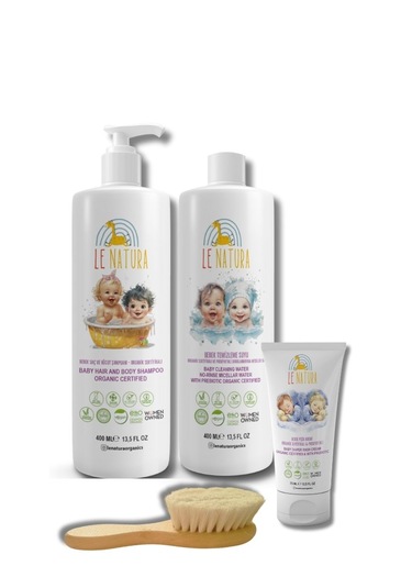 Le Natura Yenidoğan Bebek Bakım Seti