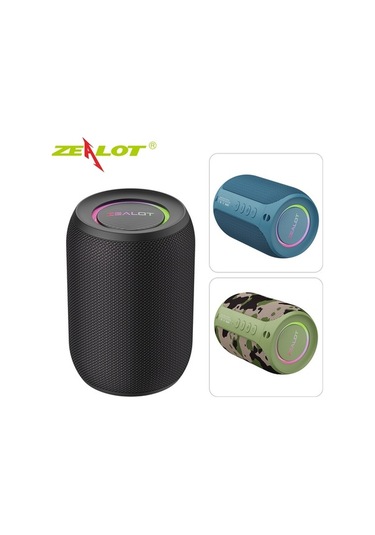 Moly Zealot S32 Pro Bluetooth Hoparlör, Siyah, 15w Stereo, 3000mah, Dış Mekan Kullanıma Uygun Hoparlör