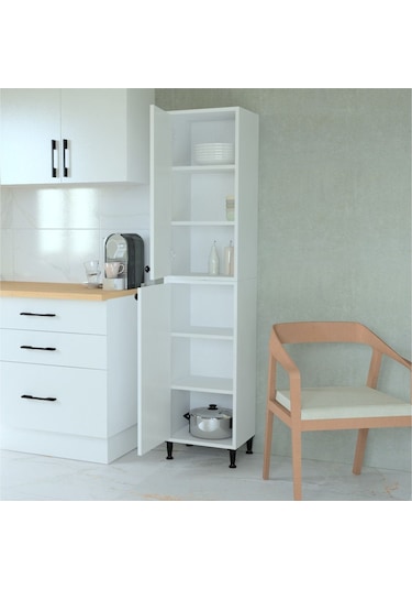 Masal Banyo Dolabı Beyaz