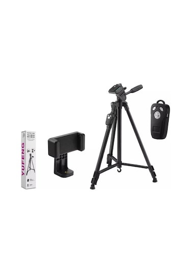 Hadron Hdx3388 Bluetooth Tripod Telefon Tutucu 140cm Siyah