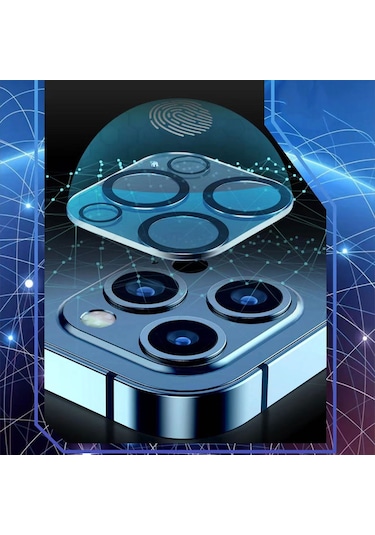 Apple iPhone 15 Uyumlu Plus Şeffaf Lens Koruyucu Go Des Shield Cl-14 Kamera Protector