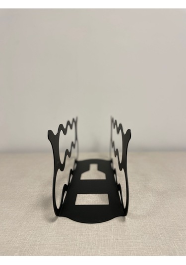 Api Design Dekoratif Metal Şarap Rafı 7'li