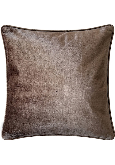 "albert" Kadife Dokulu Kırlent Kılıfları - 45x45 Bronz